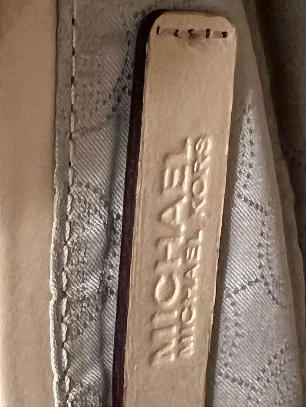 Michael Kors Brown and Tan Logo Crossbody Bag